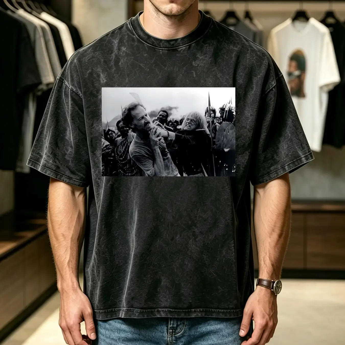 washed T Shirt Werner Herzog Klaus Kinski Fim long or short sleeves vintage Washed Stylish fashion Slightly Stretched Casual