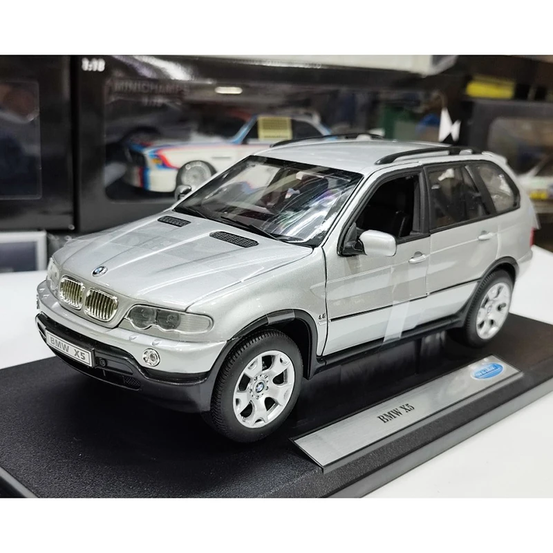 

WELLY Diecast 1/18 Scale X5 Alloy Car Model Collection Souvenir Display Ornaments Vehicle Toy Gift