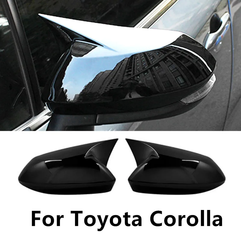 

Car Mirror Housing Decorative Cover carbon fiber car exterior mirrors For Toyota Corolla 2019 2020 2021 2022 2023 Accessories