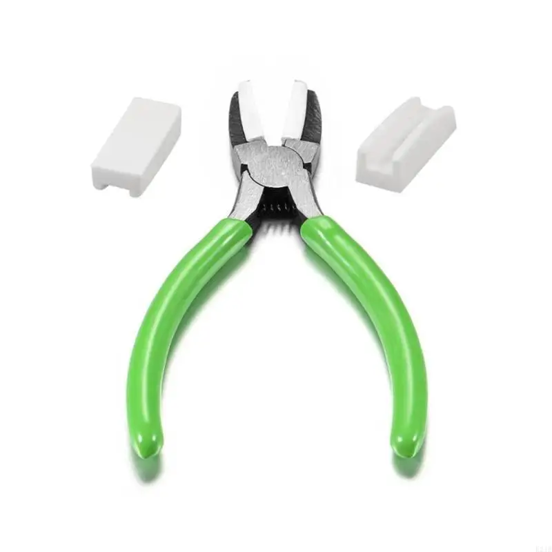 Convenient Nylon Pliers with Replacement Heads Wire Looping Pliers Essential Tool Alloy Material Gift for Crafters 