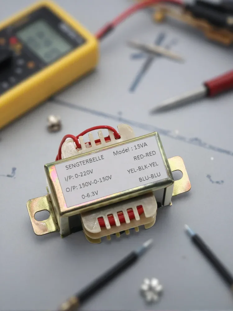 15W Dual 150V+6.3V EI Transformer For 6N3 Tube Preamplifier Audio image 5