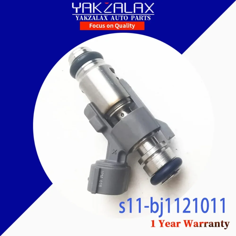 Fuel Injector Replacement Parts for Chery QQ Sweet QQ6 372 472 Magneti Marelli System 2 Holes Fuel Spray Nozzle S11-BJ1121011