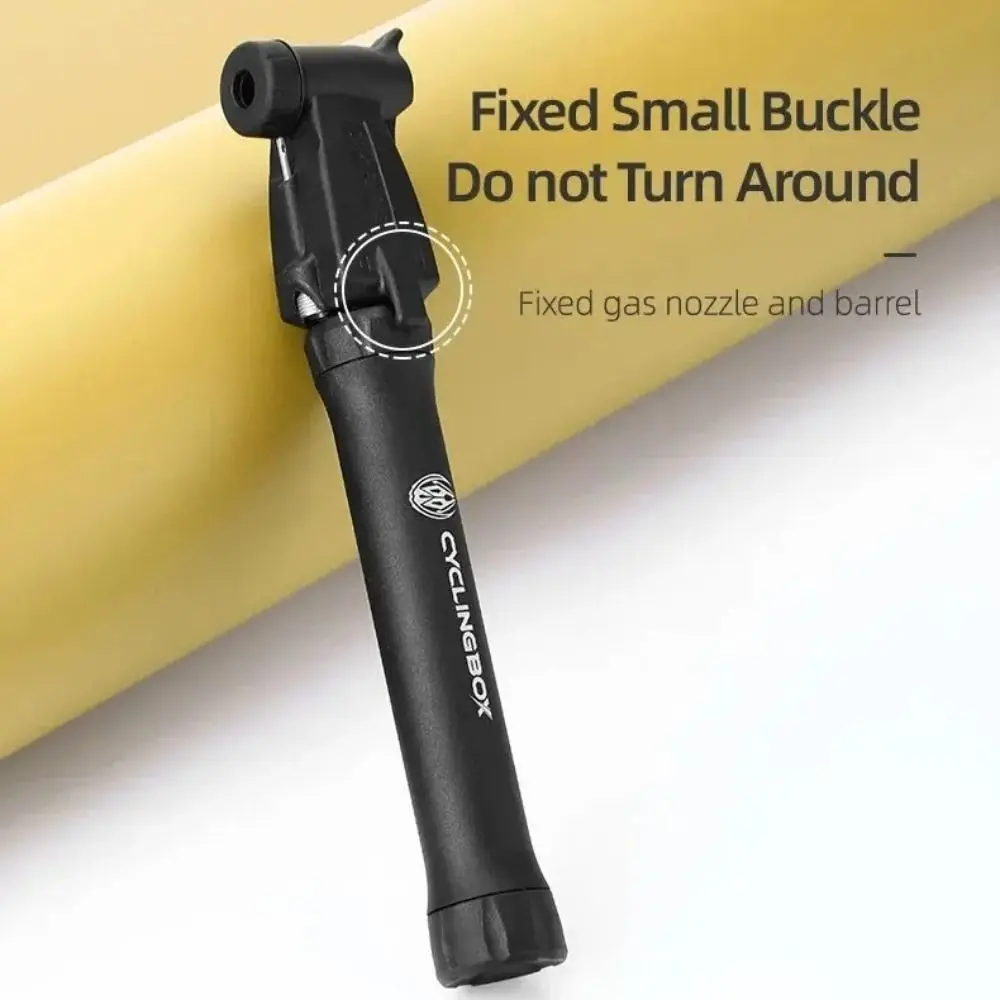 Portable MTB Bike Pump Lightweight AV/FV Valve Bicycle Tire Hand Air Pump Air Inflator Plastic Schrader/Presta Valve Air Pump