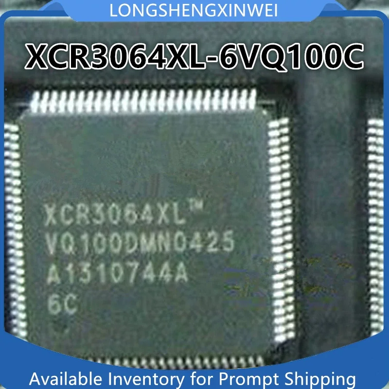 1PCS XCR3064XL-6VQ100C XCR3064XL QFP100 New Microcontroller Integrated Circuit Chip Original