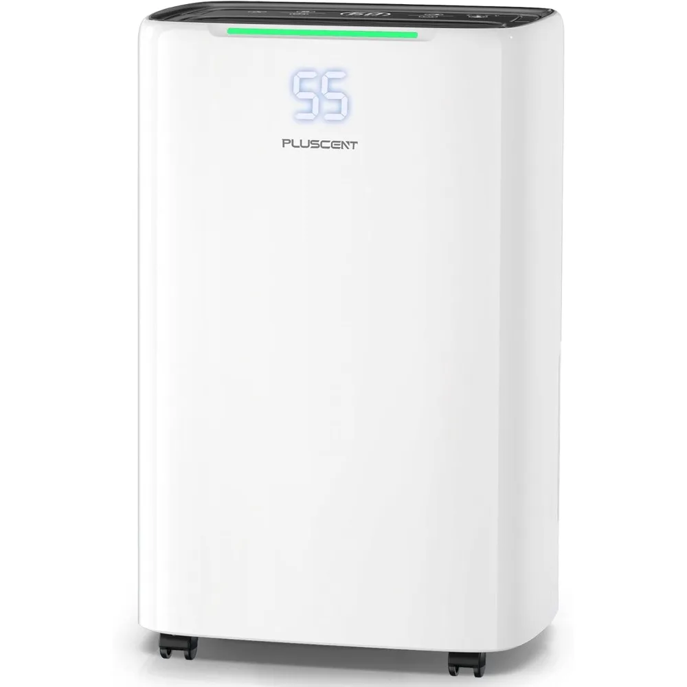 

Осушитель Energy Star мощностью 5000 кв. футов для подвала, Осушители 52 пинтов для дома и большой комнаты со сливным шлангом, ручным управлением и автоматическим др.
