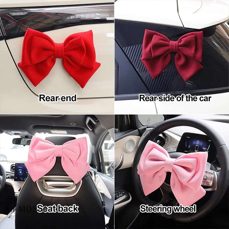 Цельный бант для женщин, велос – обзор и цена Car Accessories For Women