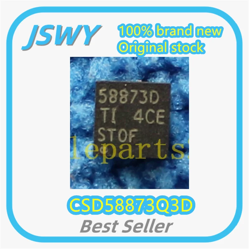 

(5/50pcs) CSD58873Q3D CSD58873Q3 Silk Screen 58873D QFN8 Integrated Circuit IC Brand New Original Large Stock Fast Shipping