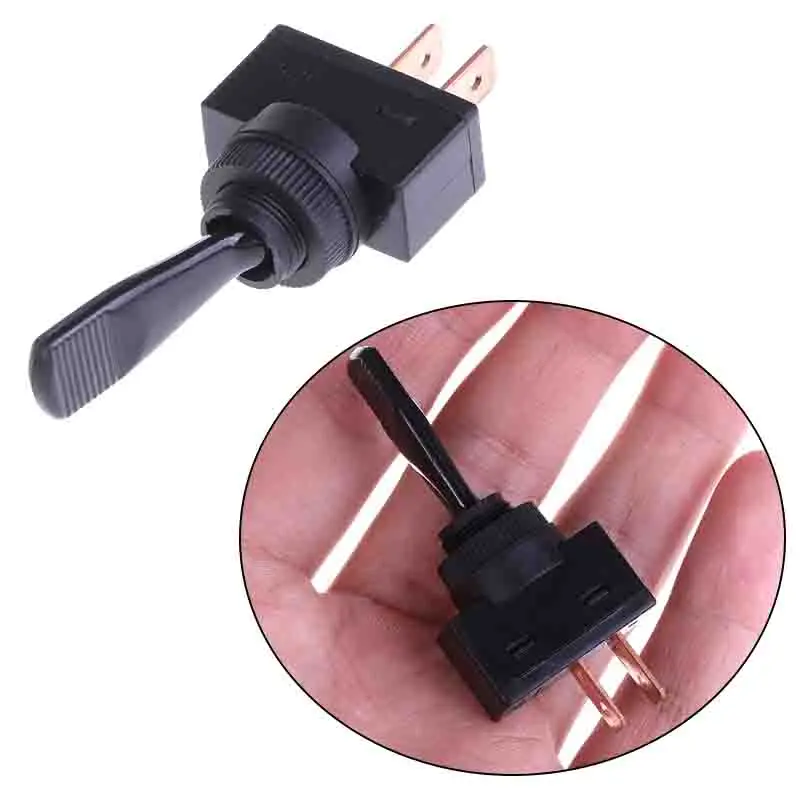 

Asw-13-101 2pin 12mm car toggle switch 12v 20a