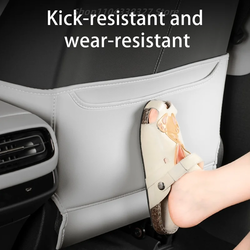 

Xiaomi SU7 Seat Kick Cushion Leather Interior Upgrade Second Row Protective Cushion Car Accessories