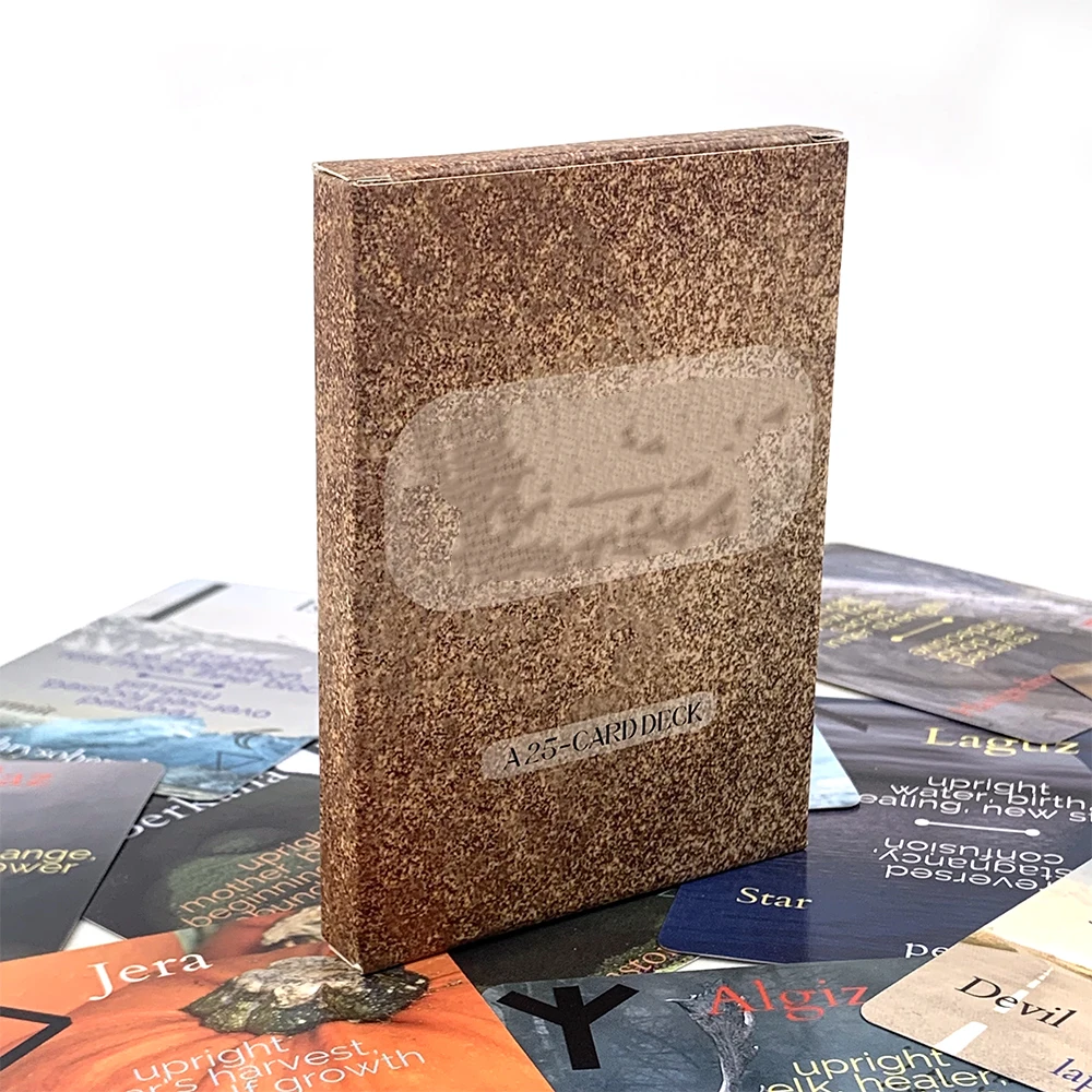 New Oracle Deck A 25 Exquisite Oracle Cards For Inspire Your Life and Destiny Game Cards,Perfect For Divination & Gift Giving