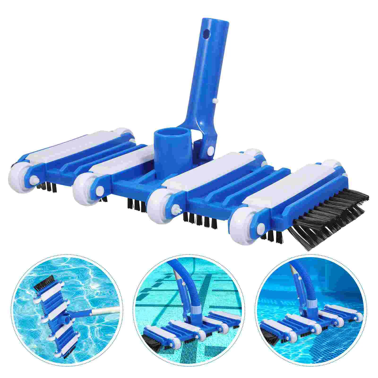 

Swimming Pool Suction Head Vacuum Replacement Cleaner Vaccum Sweep Handle Pp Parts Cleaning Brush