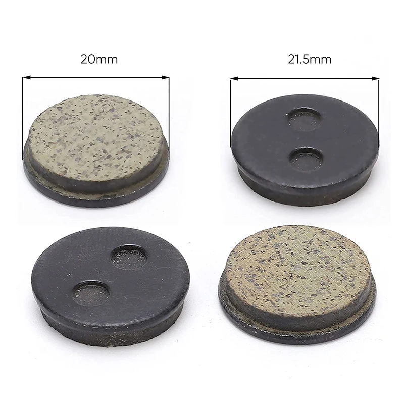 4 Pairs Scooter Resin Brake Pads Rear Wheel Brake Disc Friction Plates for Xiaomi M365 Electric Brake Pads Scooter Accessories