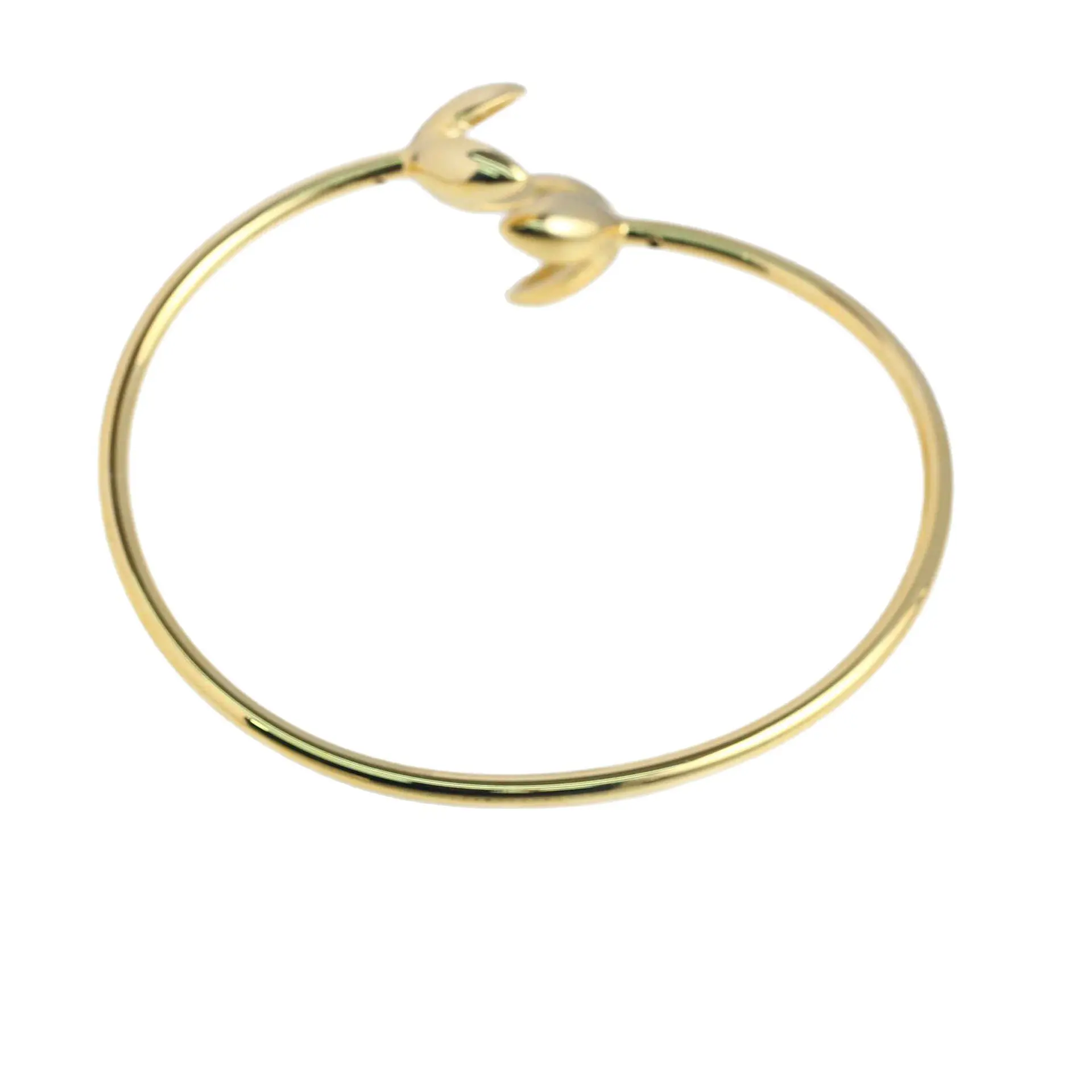 DIY Pearl Accessories New Copper Gold-plated Tulips Fresh and Versatile Bracelets Empty Support Fashionable and Exquisite Niche