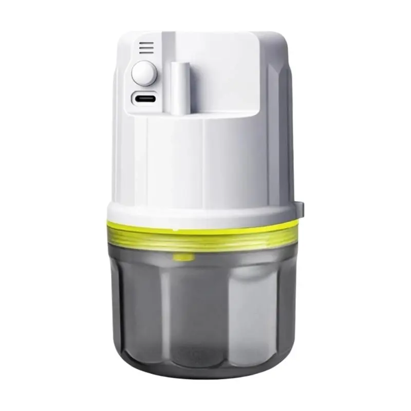 AT82-Handheld Compact Suction Unit, Portable Electric Suction Device Featuring 200Ml Collection Bottle, Adjustable Design