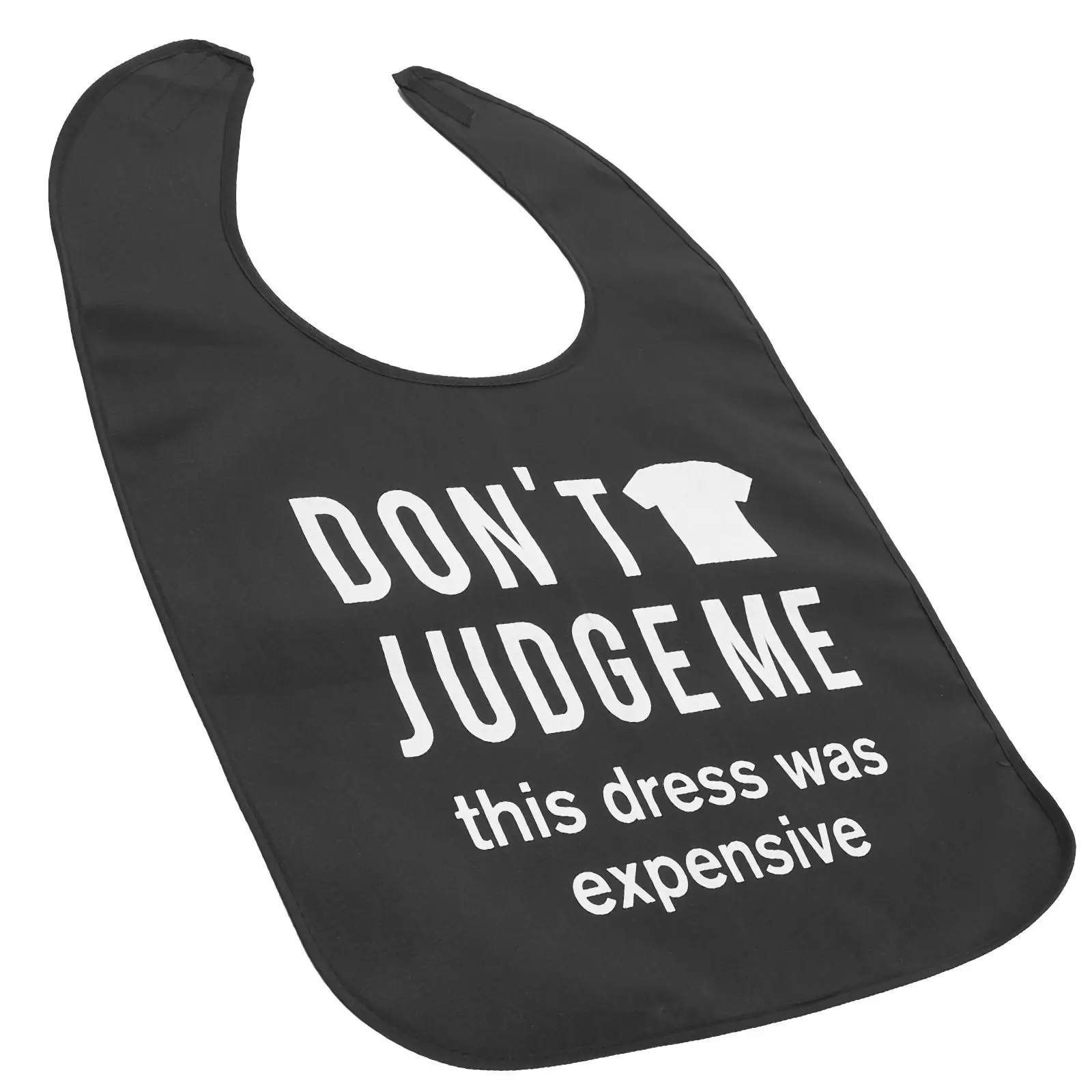 Adult Bib Waterproof Reusable for Eating Elderly Seniors Washable Dinner Bib Stain Resistant Non Deformable High Durability Fine