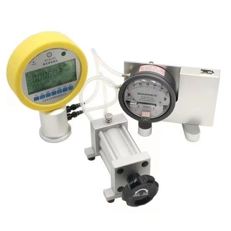 Portable Micro Digital Differential Pressure Calibrator System 20Pa Accuracy 0.02 Gauge High Precision Pressure Gauges