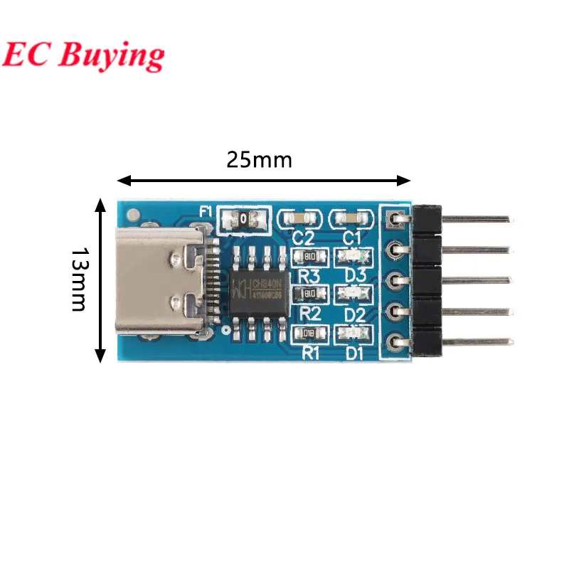 CH340G USB to TTL Serial Adapter Người Tải 3.3V 5 Chuyển Đổi Pro Mini STC ISP Cho Arduino