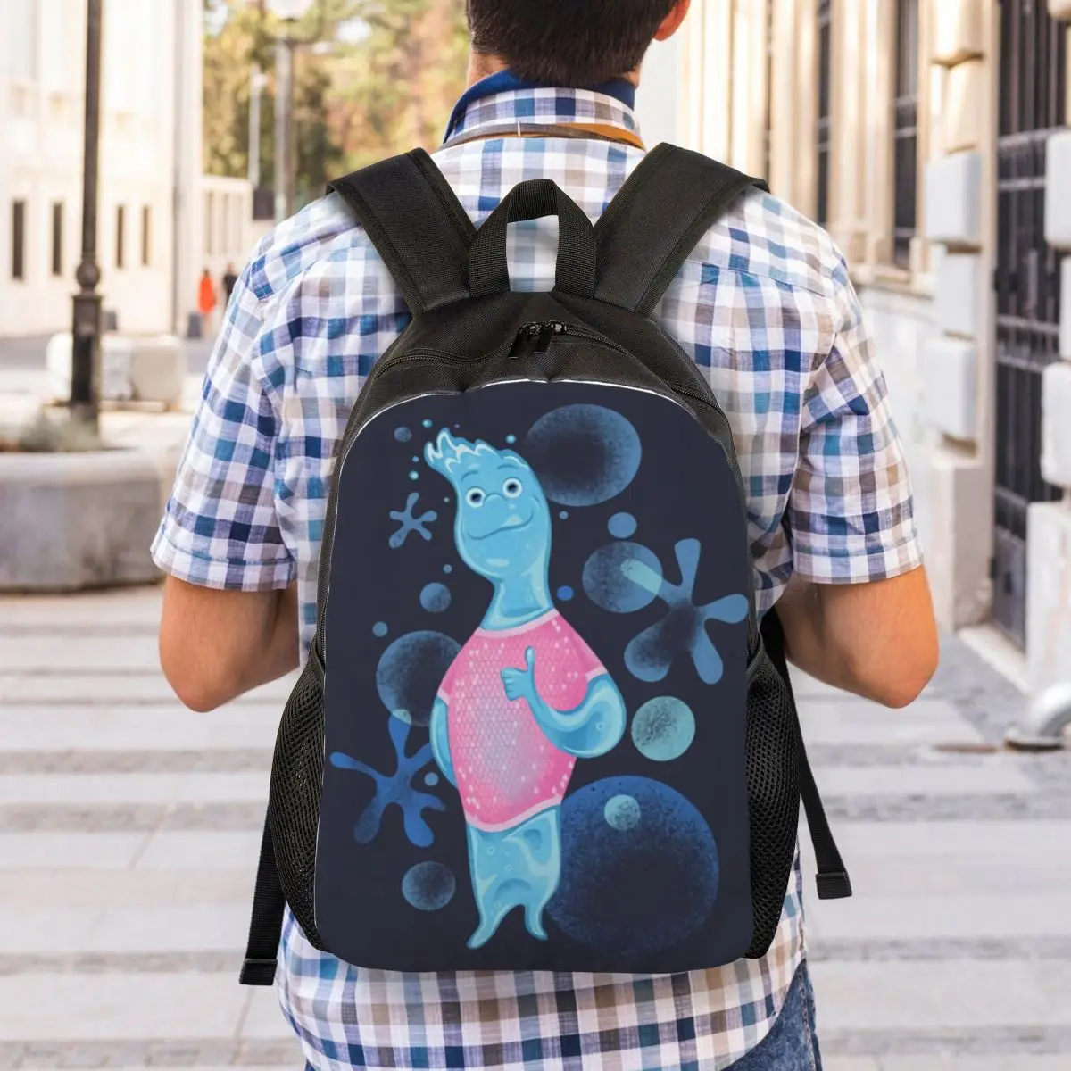 Mochila Ember Cinder Lumen personalizada para mulheres e homens, bolsa de faculdade escolar resistente à água, Cumulus Printing Bookbag