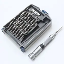 NANCH Manual Screwdriver Set (22 in 1) CRV Steel Magnetic Precision Double Tip Bits Alloy CNC Body Repair Hand Tools