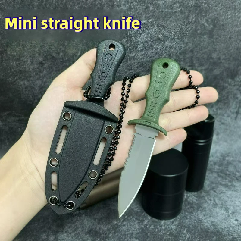 

Outdoor Camping Knives, Stainless Steel Fruit Knives, Portable Necklaces, Keychains
