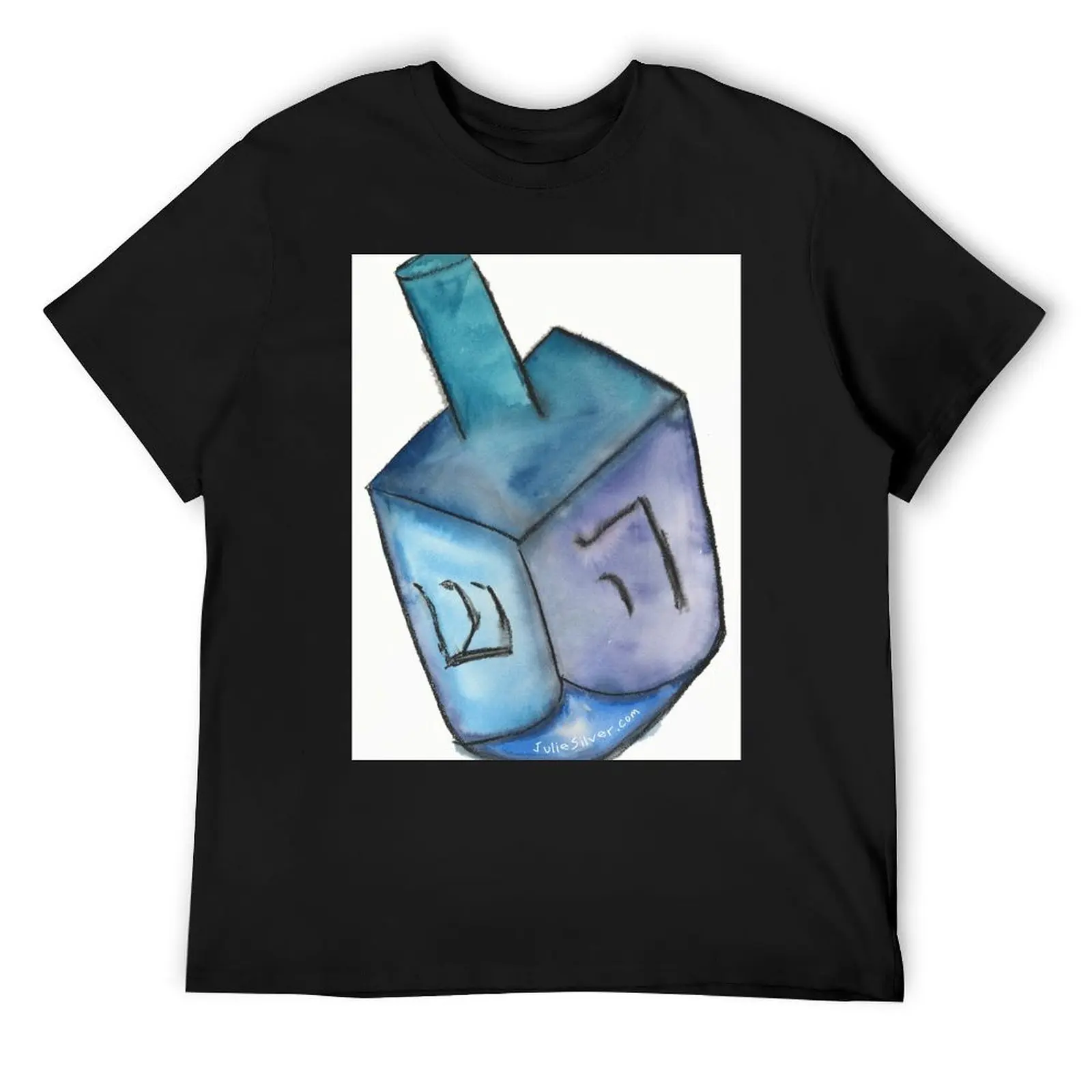

my blue dreidl T-Shirt quick drying T-shirts man funny gifts men t shirt