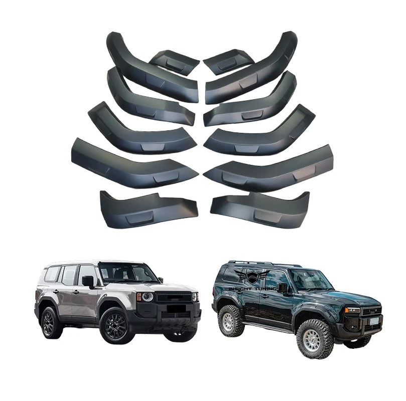 

High Quality Auto Parts V2 Prado Wheel Arches Car Exterior Accessories for Prado Land Cruiser LC250 2024 Fender Flare