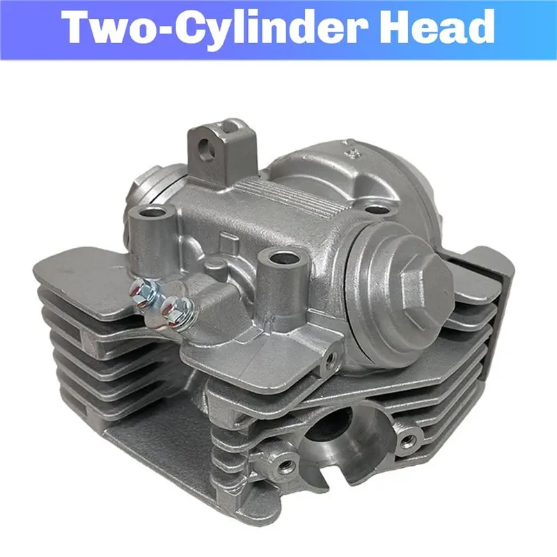 For XTZ125, YBR125 YB125 Compatible Motorcycle Cylinder Head- Two-Cylinder Head Replacement 5VL-E1111-01