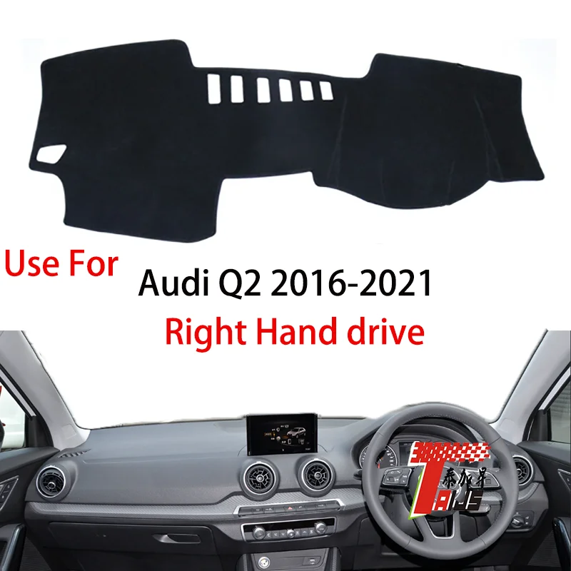 Three Color Choices Available Black Red Blue - Two materials Car Dashboard Cover For Benz A class 2013-17 L/R