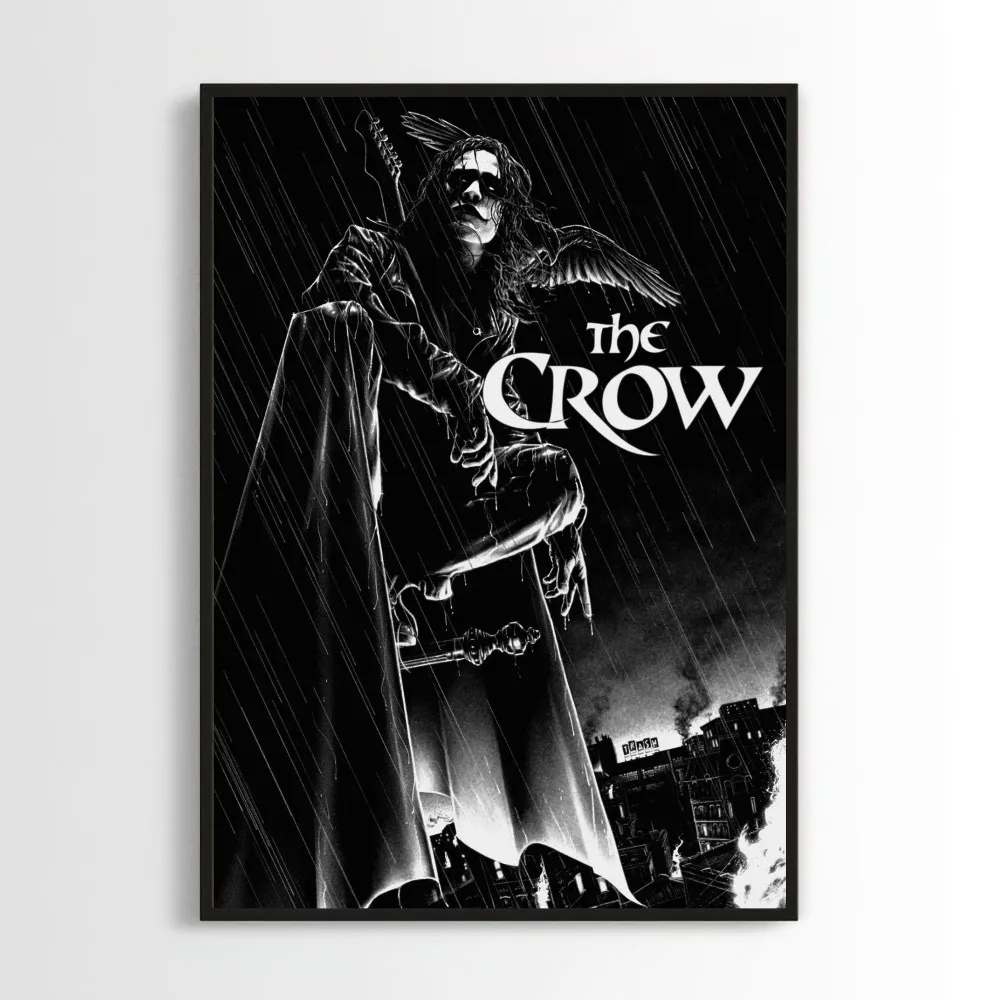 The Crow 1994 Poster Prints Wall Decals Sticker Pictures Living Room Home Decoration