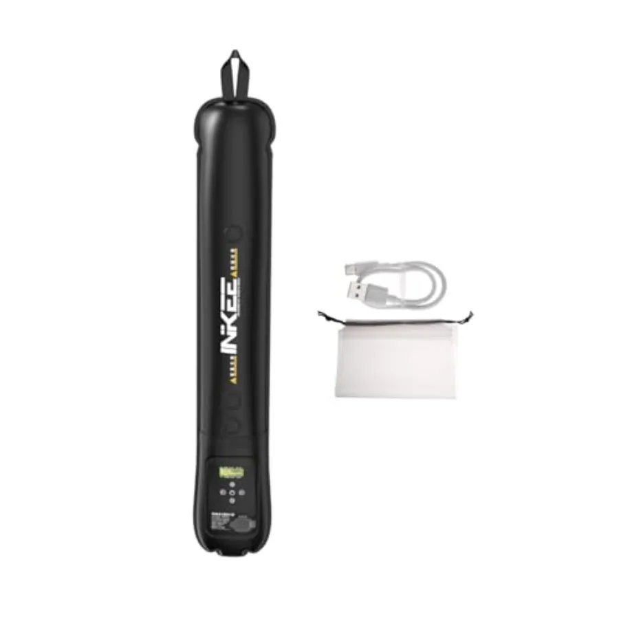 

12W Bi-Color Inflatable LED Tube Light GC12, Handheld 2700K-6500K LED Video Light Wand with 18.5Wh Lithium Battery for Video Re