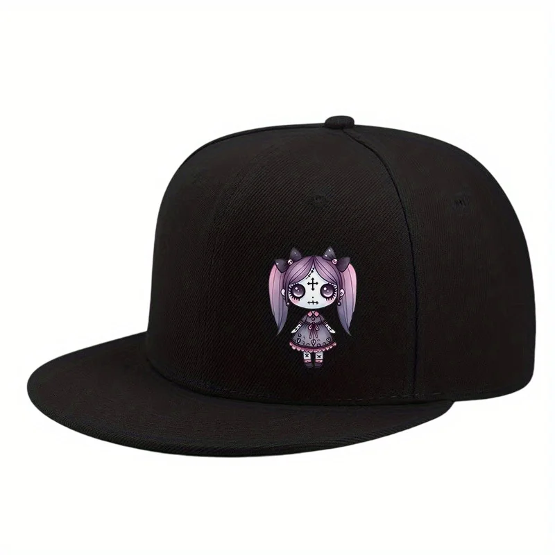 1pc Four Seasons Casual Trendy Versatile Fun Hip-Hop Breathable Baseball Cap, Lightweight and Adjustable, Unisex for Outdoor Spo