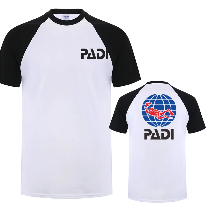 Scuba driver Padi  T Shirt Men Casual Cotton Short Sleeve Tops LH-373