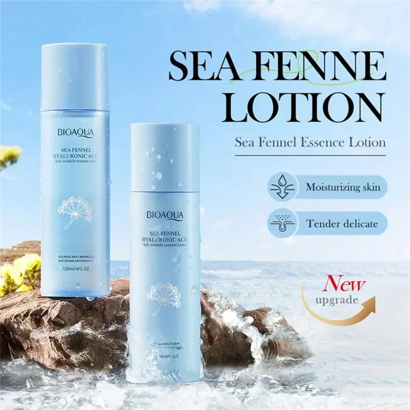 

Sea Fennel Hyaluronic Acid Anti-wrinkle Essence Emulsion Anti Aging Hydrating Face Toner Refreshing Moisturizer Face Skin Care