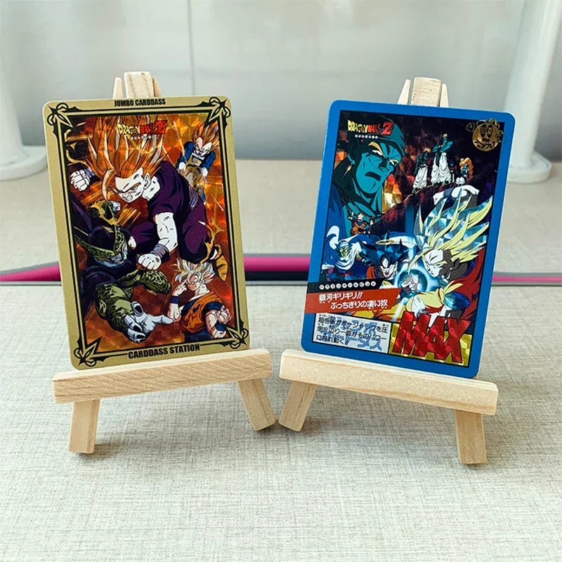 Dragon Ball Super Kakarotto Torankusu Bejta Yonsei DIY Homemade Bronzing Flash Card Christmas Birthday Gift Game Toys