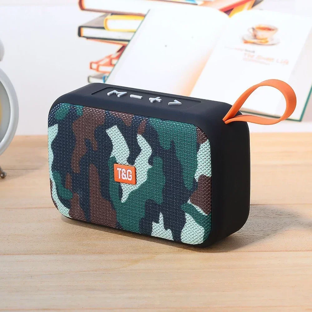 مكبرات صوت T&G TG506 محمولة صغيرة متوافقة مع البلوتوث مكبر صوت لاسلكي خارجي HIFI مضخم صوت يدعم بطاقة TF راديو Aux