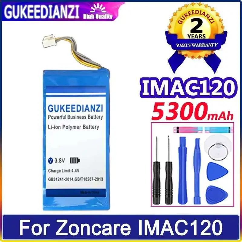 

Electrocardiograph Battery 5300Mah Reliable Power For Zoncare IMAC120 Ecg Machine WPH05-0070