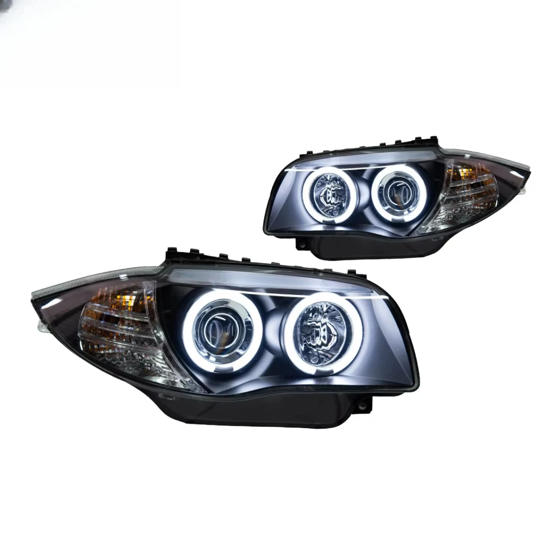 

Автомобильные светодиодные фары для BMW 1 серии E87 E81 E88 E82 2004-2011, Plug and Play, 12В, новые, 5500K, автозапчасти