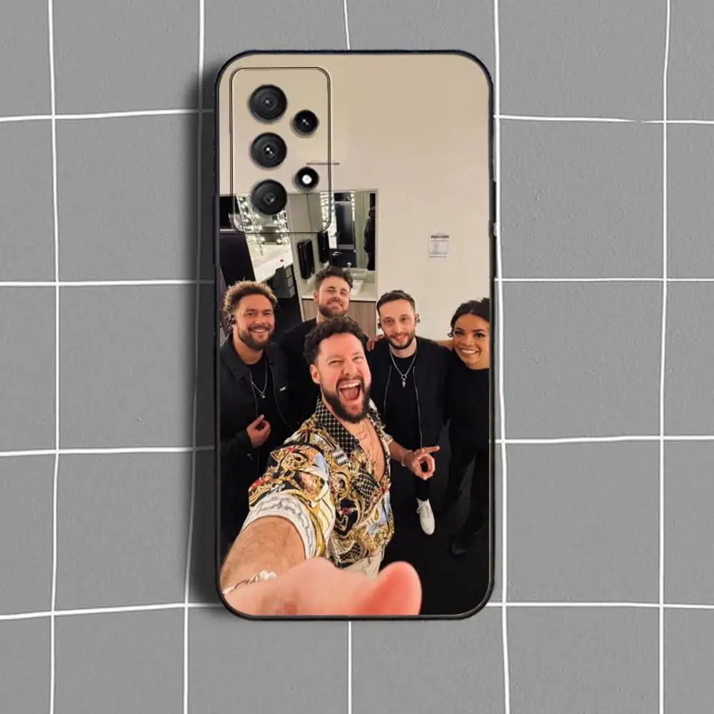 حافظة هاتف Avenoir C-Calum Scott لهاتف سامسونج جالاكسي A73,31,32,72,41,53,52,71,22,5G,Note,J7,8,9 غطاء أسود ناعم #4