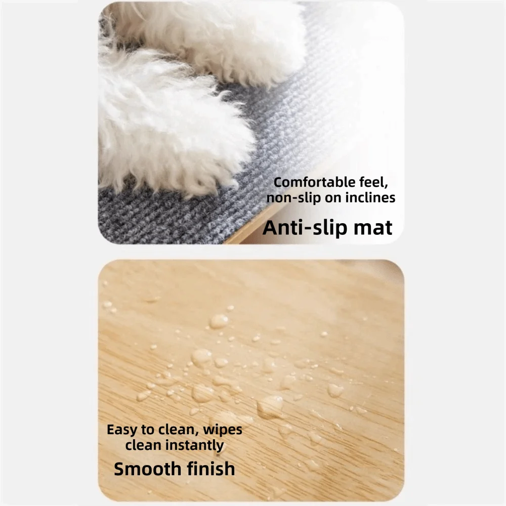 

Многофункциональная нескользящая деревянная лестница для собак, безопасные перила, прочные ступеньки для питомцев, износостойкая съемная лестница для собак, безопасность для животных