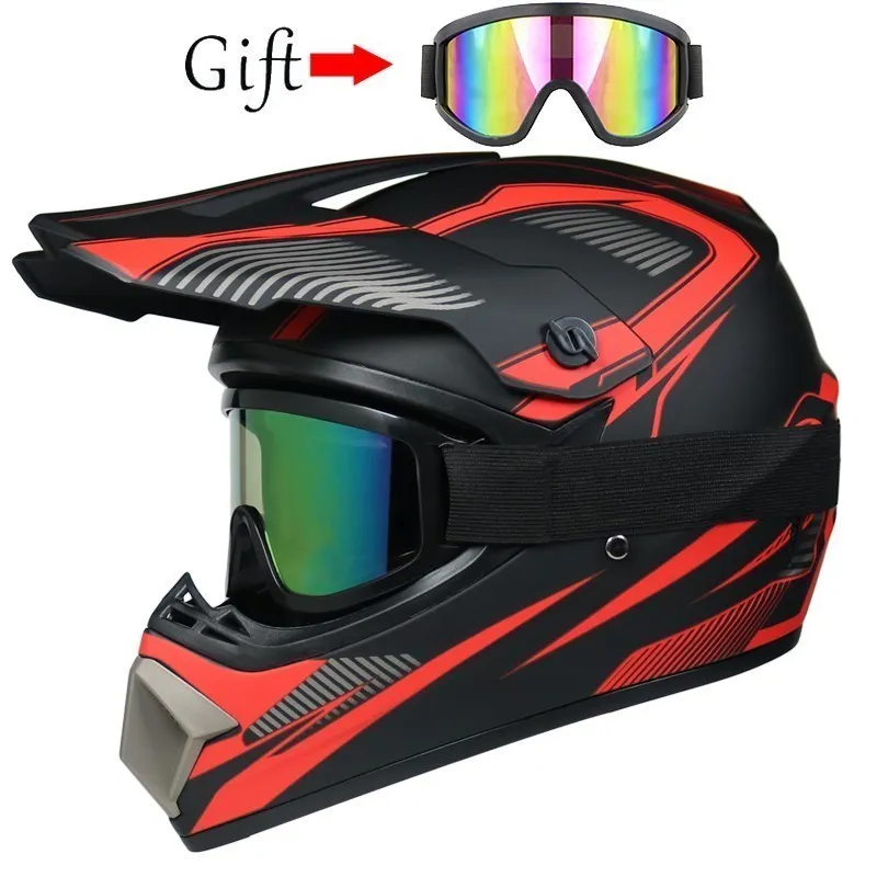 Casco de motocicleta superligero, supersorpresa, ATV, motocross, todoterreno, descenso