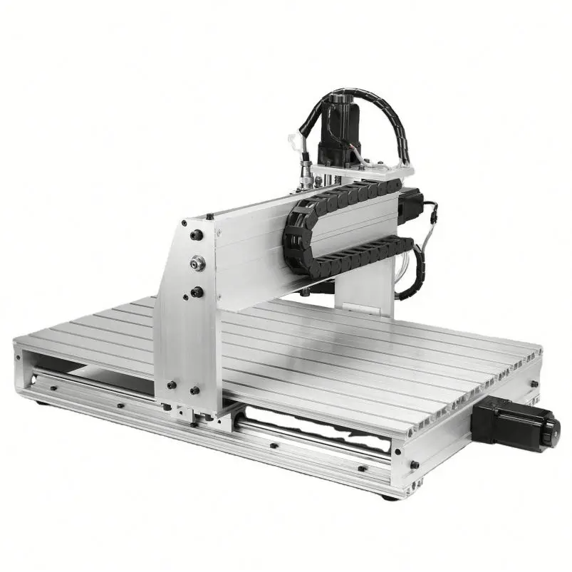

Настольный мини-гравировальный станок Hobby DIY 6040 с 4 осями, мощностью 800/1500/2200 Вт, для дерева и печатных плат