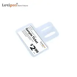 Optical Tag Clear Vinyl Sleeve Slip-on Eyeglasses Price Tags Jewelry Label Pvc Pouch Envelope Sheet Frame Card Protector Holder