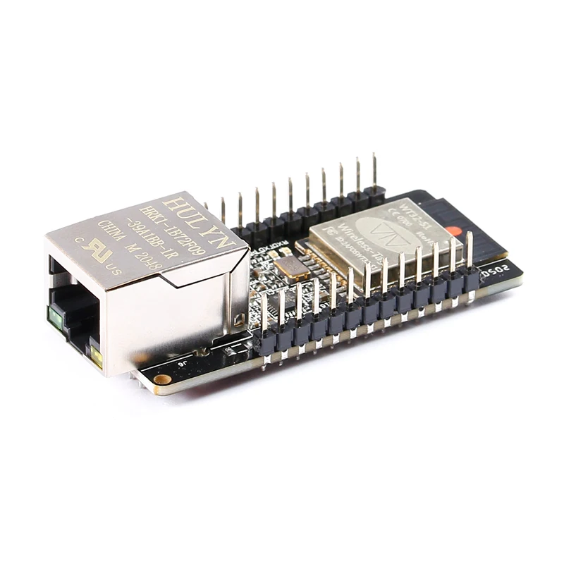 1PCS/piece WT32-ETH01 Embedded Serial to Ethernet/WiFi & Bluetooth MCU Module ESP32 Wireless Module