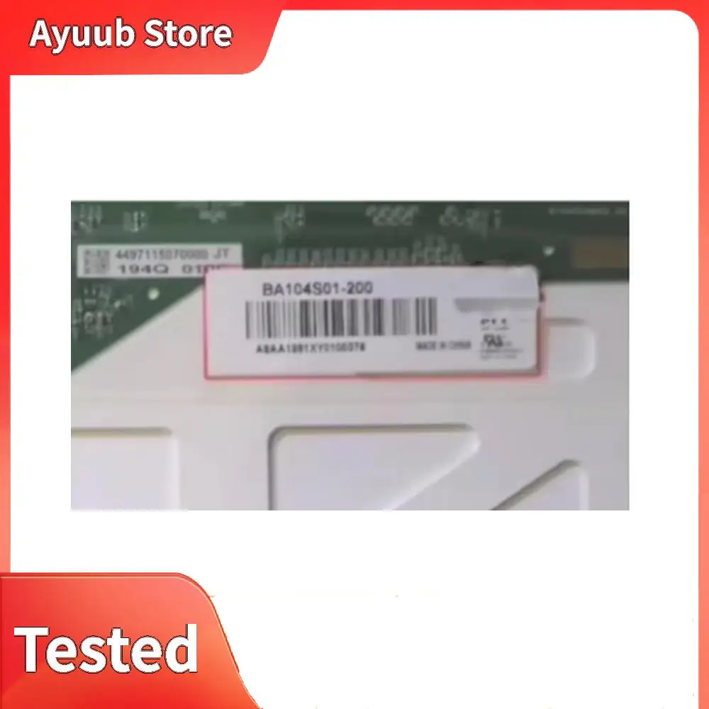 BA104S01-200 Layar LCD tampilan industri asli