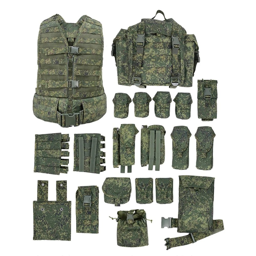 الحرب الباردة 3.0 6sh117 مجموعة الملحقات التكتيكية المعاد تصعيد EMR الشريط الروسية الرجل الأخضر الصغير مول اكسسوارات الصيد كوس