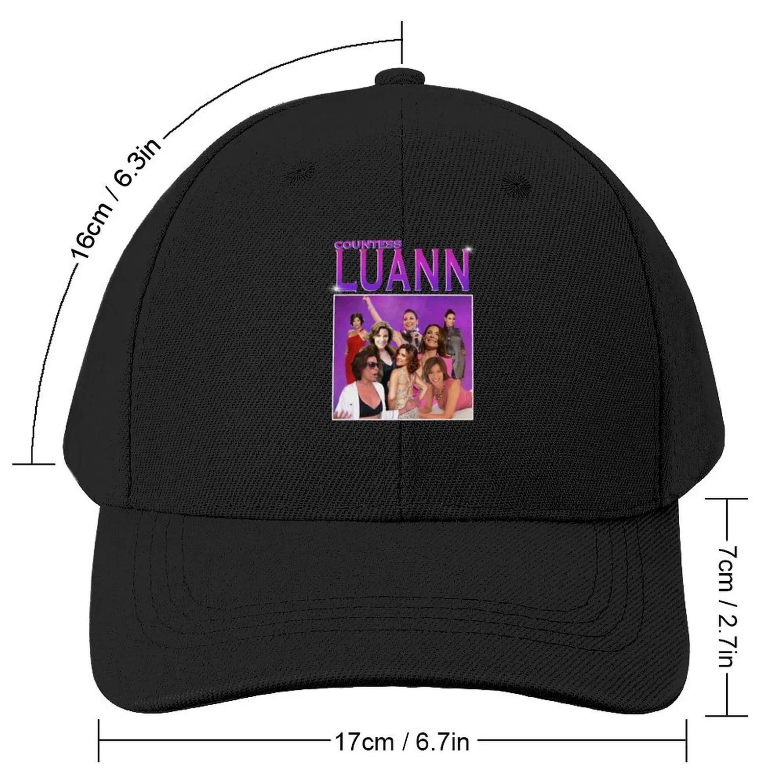 Countess Luann - Retro Design Baseball Cap custom caps Golf Men's Caps Women's