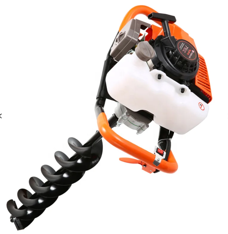 52cc Electrical Equipment-Tree Planting Earth Auger Post Hole Digger Efficient Machine