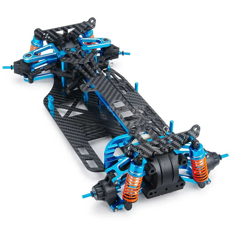 

1:10 flat running aluminum alloy frame TAMIYA metal TT01 TGS upgraded carbon fiber chassis.