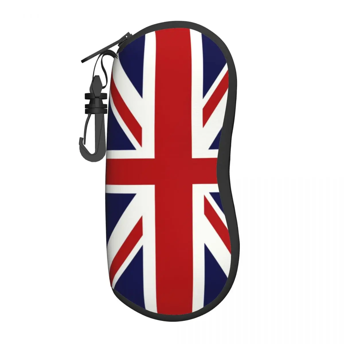 Custom Union Jack Flag Of The UK Shell Eyeglasses Protector Cases Cool Sunglass Case Glasses Bag