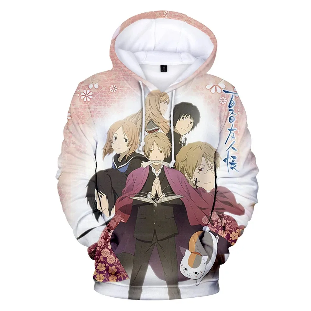 Yuujinchou 3D Hoodie Sportswear for Women and Men, Harajuku Street Costume, Japanese Anime Cosplay
